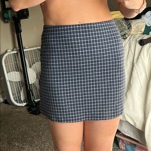Urban Outfitters Blue Mini Pencil Skirt for Casual Wear